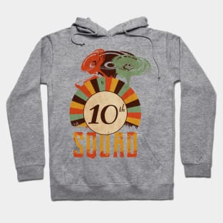 10th anniversary music squad, birthday gift vintage Hoodie